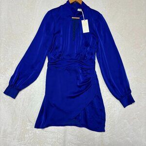 NWT Ramy Brook New York Angela Dress Disco Purple Size 4 Style A1119304